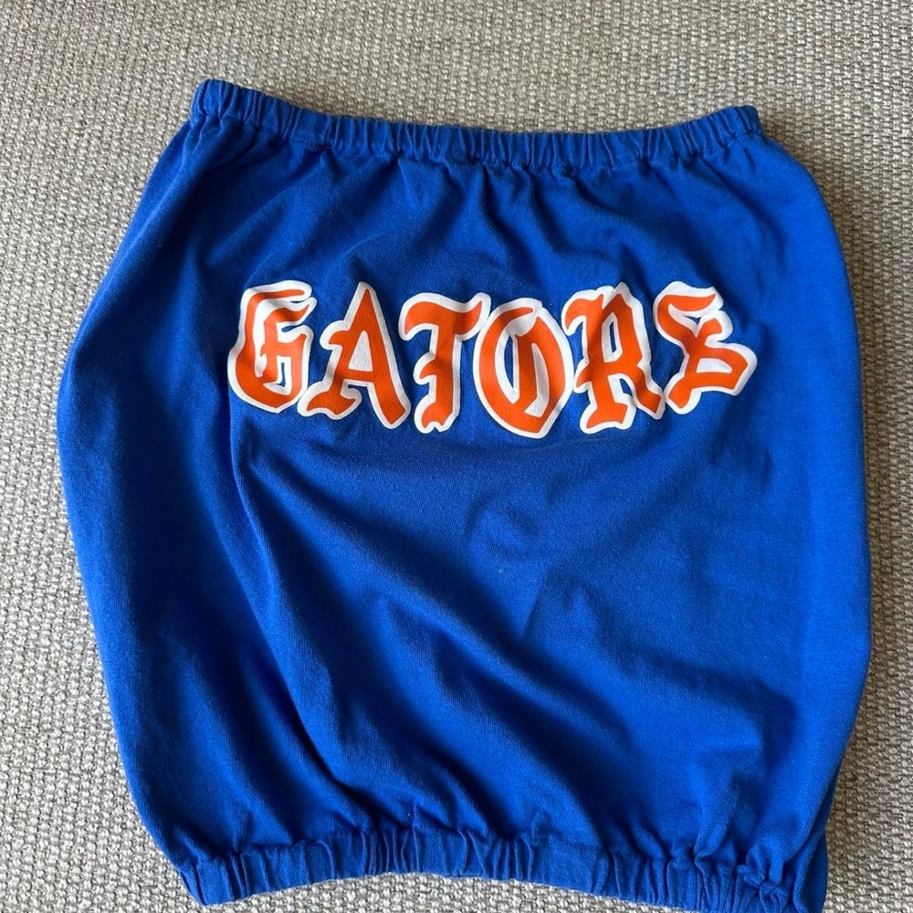 Custom UF Gators Tube Top